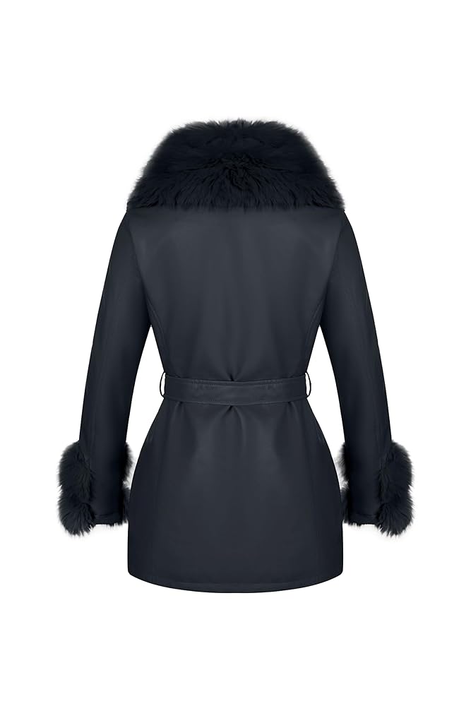 【即発】ファーベルト fancy fur long belt gray 即発】ファーベルト fancy fur long belt グレー AFB